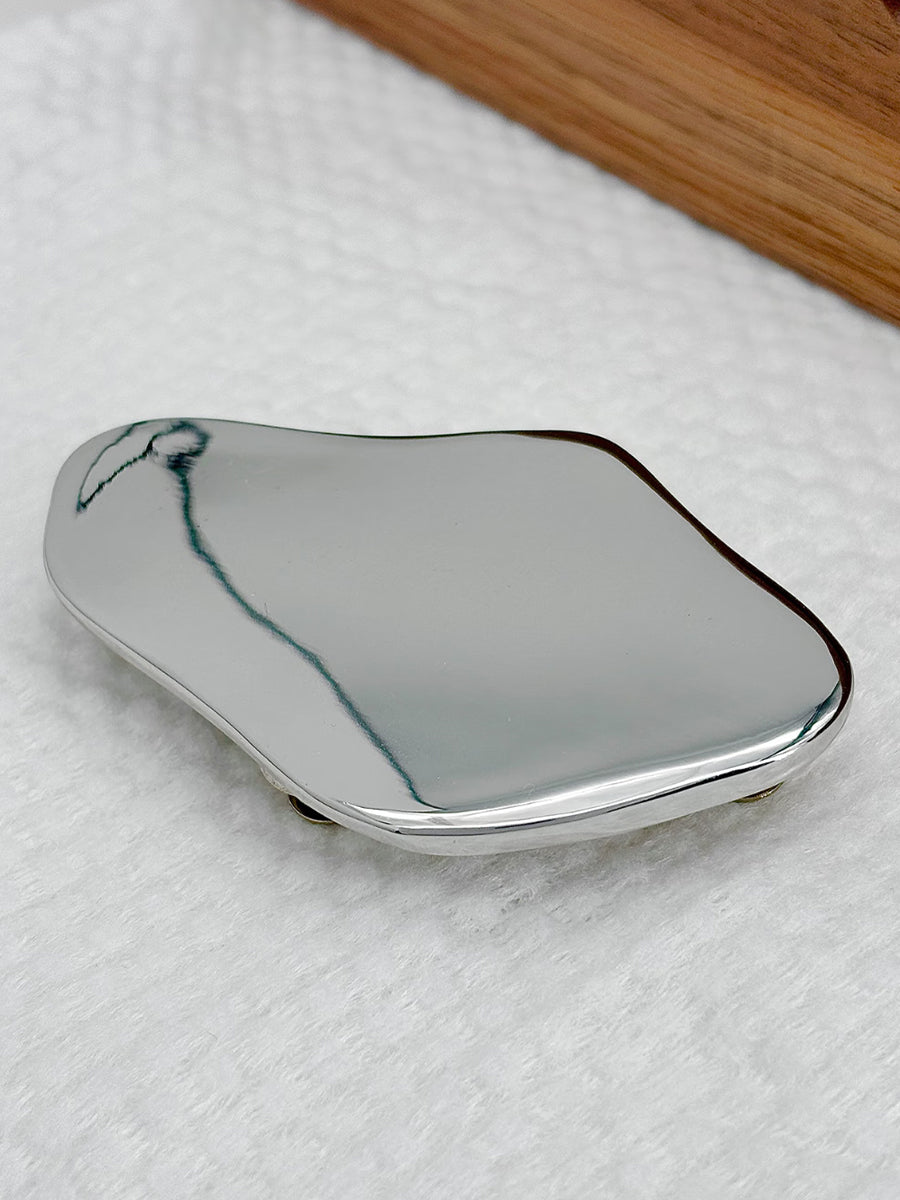 Minimalist Polished Abstract Brooch