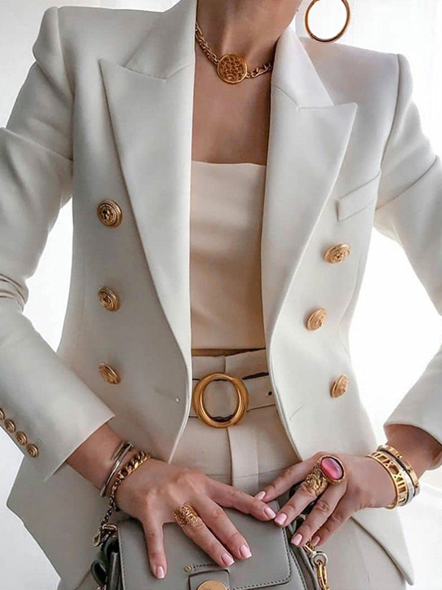 Double-Breasted Blazer