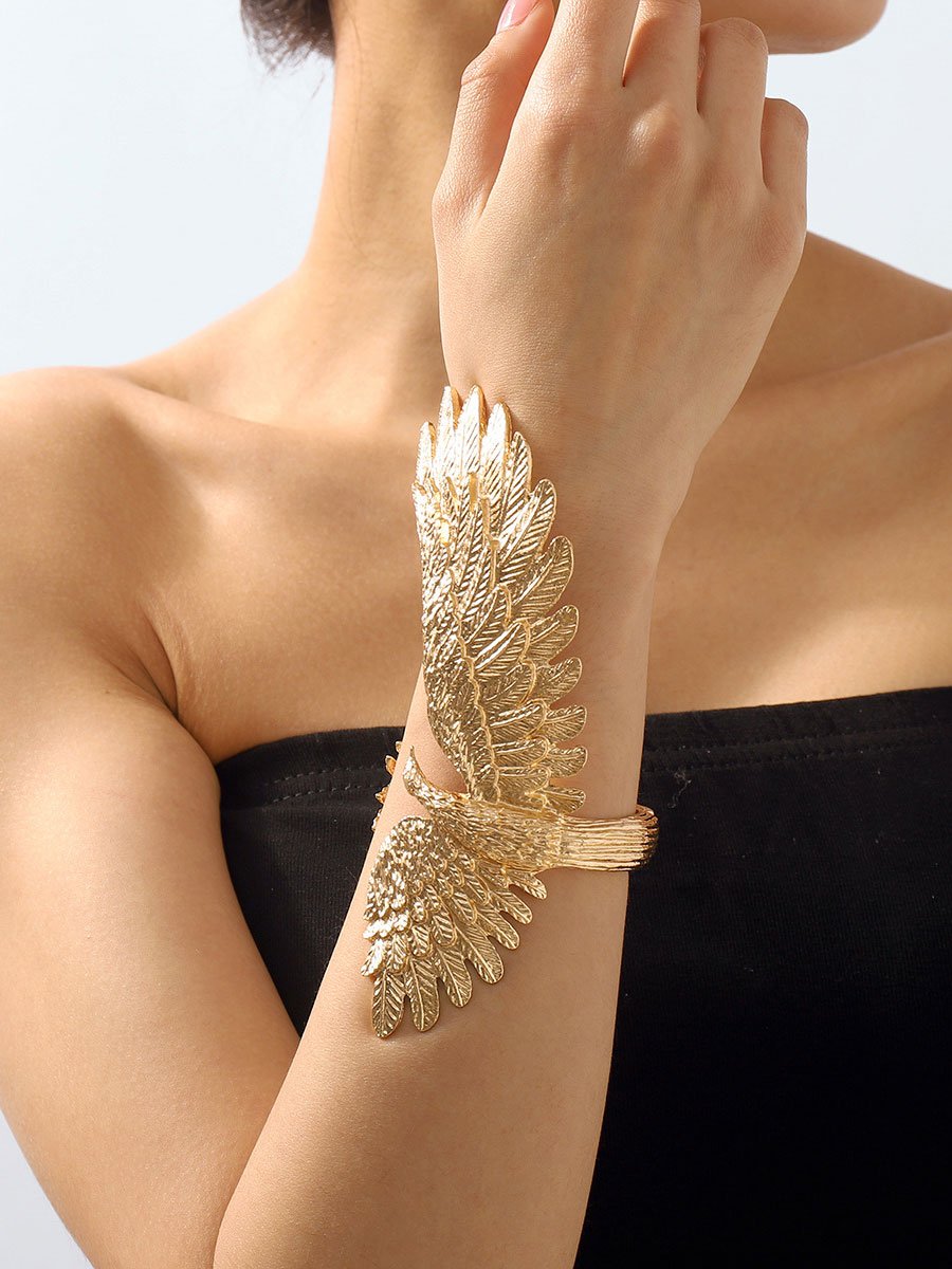 Eagle Wing Inspired Cuff Bracelet